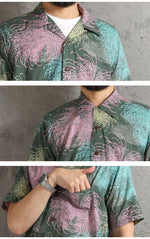 画像をギャラリービューアに読み込む, Sun Surf Lot,SS39693 COTTON LINEN SLUBYARN HAWAIIAN SHIRT "CHRYSANTHEMUM"
