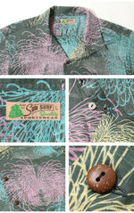 画像をギャラリービューアに読み込む, Sun Surf Lot,SS39693 COTTON LINEN SLUBYARN HAWAIIAN SHIRT "CHRYSANTHEMUM"
