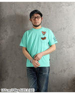 Load image into Gallery viewer, Nevermind Lot,TJN-2612 Tom &amp; Jerry Officially Licensed Embroidered Short-Sleeve T-Shirt
