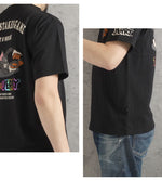 Load image into Gallery viewer, Nevermind Lot,TJN-2612 Tom &amp; Jerry Officially Licensed Embroidered Short-Sleeve T-Shirt
