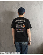 Load image into Gallery viewer, Nevermind Lot,TJN-2612 Tom &amp; Jerry Officially Licensed Embroidered Short-Sleeve T-Shirt
