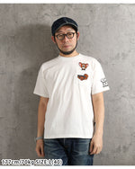 Load image into Gallery viewer, Nevermind Lot,TJN-2612 Tom &amp; Jerry Officially Licensed Embroidered Short-Sleeve T-Shirt
