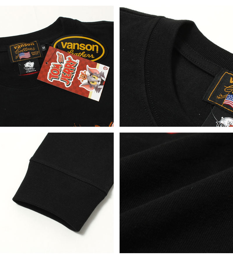Vanson Lot,TJV-2403 Tom & Jerry Long Sleeve T-shirt