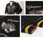画像をギャラリービューアに読み込む, Vanson Lot,TJV-2407 Tom &amp; Jerry Reversible Sukajan (Souvenir Jacket)
