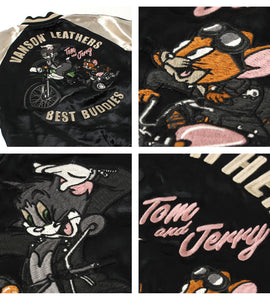 Vanson Lot,TJV-2409 Tom & Jerry Souvenir Jacket