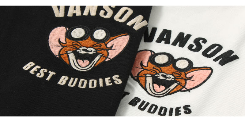 Vanson × Tom & Jerry TJV-2421 S/S T-Shirt