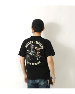 Vanson × Tom & Jerry TJV-2421 S/S T-Shirt