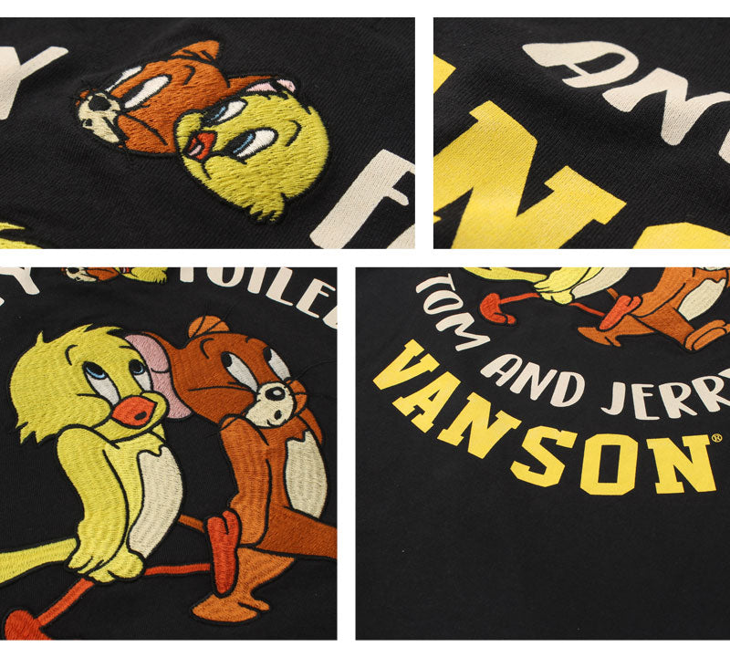 Vanson × Tom & Jerry TJV-2423 S/S T-Shirt