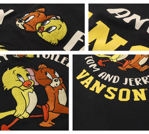 Vanson × Tom & Jerry TJV-2423 S/S T-Shirt