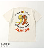 画像をギャラリービューアに読み込む, Vanson × Tom &amp; Jerry TJV-2423 S/S T-Shirt
