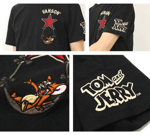 Vanson × Tom & Jerry TJV-2429 S/S T-Shirt