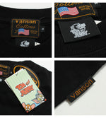 Load image into Gallery viewer, VANSON TJV-2517 Tom &amp; Jerry collaboration embroidered jersey T-shirt
