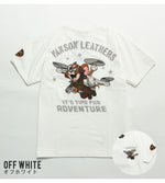 Load image into Gallery viewer, VANSON TJV-2517 Tom &amp; Jerry collaboration embroidered jersey T-shirt

