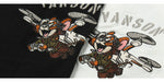 Load image into Gallery viewer, VANSON TJV-2517 Tom &amp; Jerry collaboration embroidered jersey T-shirt
