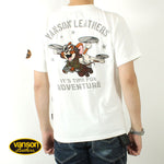 Load image into Gallery viewer, VANSON TJV-2517 Tom &amp; Jerry collaboration embroidered jersey T-shirt

