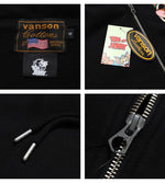 画像をギャラリービューアに読み込む, VANSON  TJV-2533 Vanson x Tom &amp; Jerry collaboration zip-up hoodie
