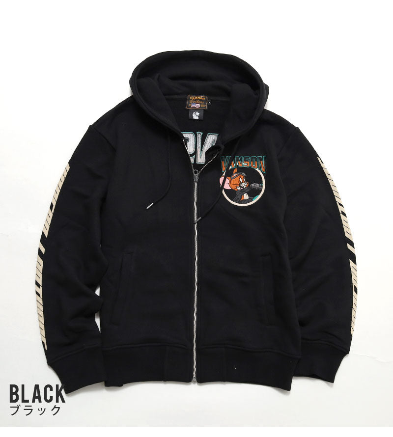 VANSON  TJV-2533 Vanson x Tom & Jerry collaboration zip-up hoodie