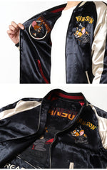 画像をギャラリービューアに読み込む, VANSON TJV-2536 Tom &amp; Jerry collaboration reversible sukajan jacket
