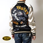 画像をギャラリービューアに読み込む, VANSON TJV-2536 Tom &amp; Jerry collaboration reversible sukajan jacket
