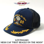 Load image into Gallery viewer, Toys Mccoy Lot,TMA2403 Medsh cap SNOOPY &quot;FIRST BEAGLE ON THE MOON&quot;
