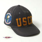 Load image into Gallery viewer, TOYS McCOY  COTTON HERRINGBONE CAP SNOOPY &quot;U.S.C.G.&quot;  TMA2526

