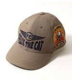 画像をギャラリービューアに読み込む, TOYS McCOY Lot,TMA2601 MILITARY COTTON HERRINGBONE CAP "FELIX THE CAT"
