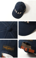 画像をギャラリービューアに読み込む, TOYS McCOY Lot,TMA2603 COTTON HERRINGBONE CAP USAF"30TH ANNIV."
