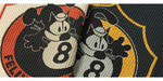 Load image into Gallery viewer, TOYS McCOY Lot,TMC2359 Big Waffle Crew Neck Shirt Felix The Cat &quot;8 Ball&quot;

