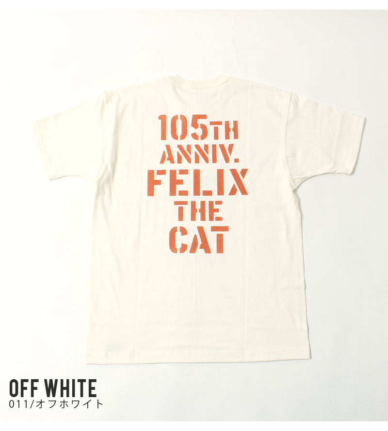 Toys Mccoy Lot,TMC2404 S/S T-Shirt FELIX THE CAT TEE "105TH ANNIV."