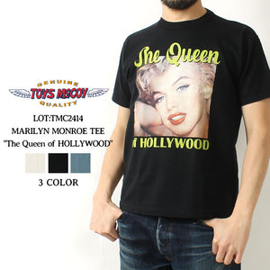 TOYS McCOY Lot,TMC2414 MARILYN MONROE TEE "The Queen of HOLLYWOOD"