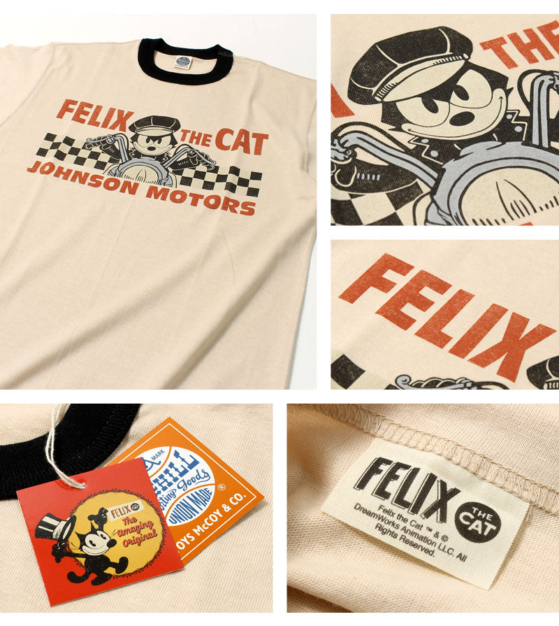 TOYS McCOY Lot,TMC2438 Felix the cat TEE "Johnson Motors"