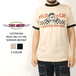 画像をギャラリービューアに読み込む, TOYS McCOY Lot,TMC2438 Felix the cat TEE &quot;Johnson Motors&quot;
