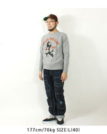 Load image into Gallery viewer, Toys Mccoy TMC2448 MILITARY SWEAT SHIRT FELIX THE CAT &quot;8 BALL&quot;
