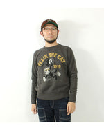 Load image into Gallery viewer, Toys Mccoy TMC2448 MILITARY SWEAT SHIRT FELIX THE CAT &quot;8 BALL&quot;
