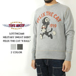 Load image into Gallery viewer, Toys Mccoy TMC2448 MILITARY SWEAT SHIRT FELIX THE CAT &quot;8 BALL&quot;
