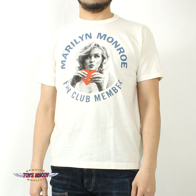 TOYS McCOY TMC2513 MARILYN MONROE TEE "FAN CLUB MEMBER"