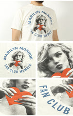 Load image into Gallery viewer, TOYS McCOY TMC2513 MARILYN MONROE TEE &quot;FAN CLUB MEMBER&quot;
