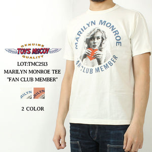 TOYS McCOY TMC2513 MARILYN MONROE TEE "FAN CLUB MEMBER"