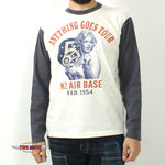 Load image into Gallery viewer, TOYS McCOY  TMC2544   LONG SLEEVE TEE MARILYN MONROE &quot;ANYTHING GOES TOUR&quot;
