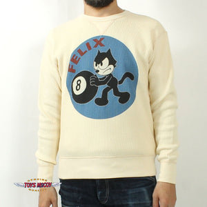 TOYS McCOY TMC2546 BIG WAFFLE CREW NECK SHIRT "FELIX 8 BALL"