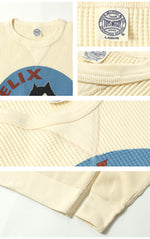 Load image into Gallery viewer, TOYS McCOY TMC2546 BIG WAFFLE CREW NECK SHIRT &quot;FELIX 8 BALL&quot;
