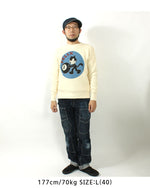 Load image into Gallery viewer, TOYS McCOY TMC2546 BIG WAFFLE CREW NECK SHIRT &quot;FELIX 8 BALL&quot;
