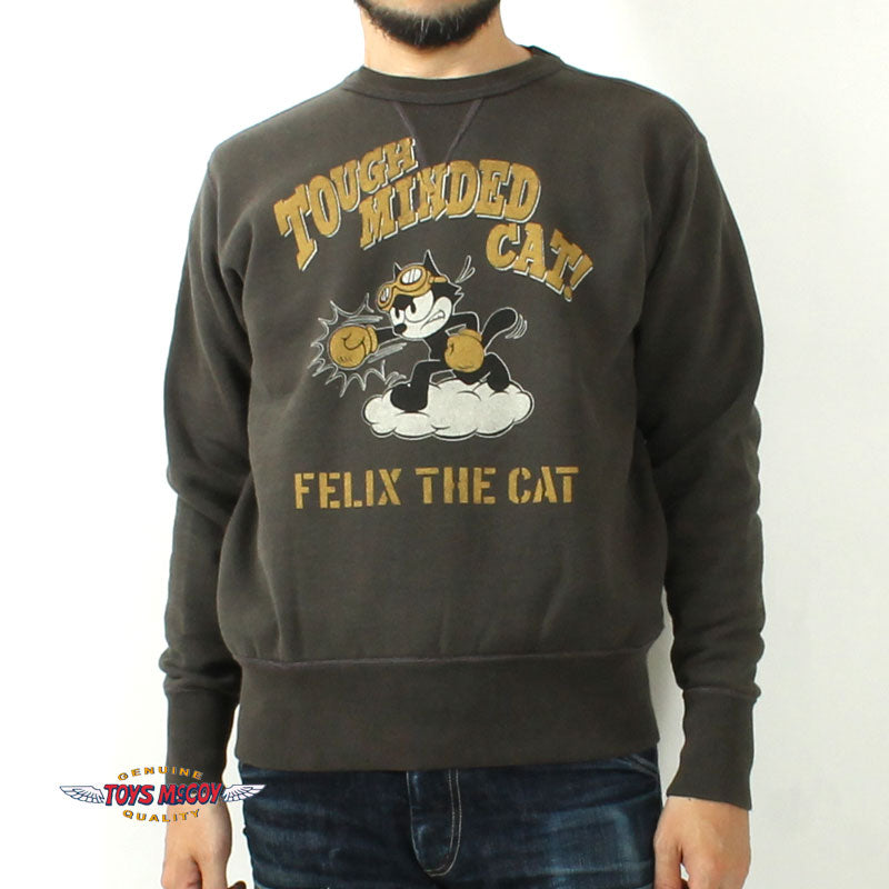 TOYS McCOY  TMC2547  HEAVYWEIGHT SWEAT SHIRT FELIX THE CAT "TOUGH MINDED CAT!"