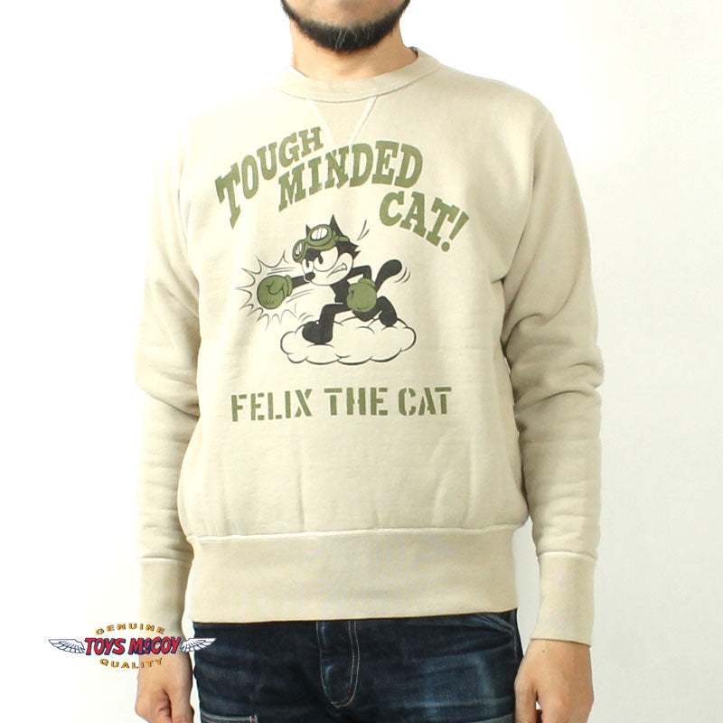 TOYS McCOY  TMC2547  HEAVYWEIGHT SWEAT SHIRT FELIX THE CAT "TOUGH MINDED CAT!"