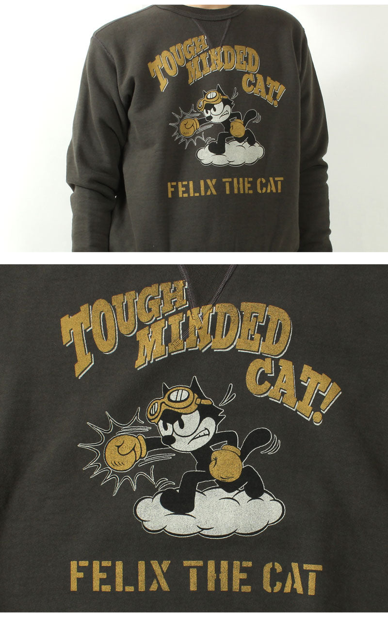 TOYS McCOY  TMC2547  HEAVYWEIGHT SWEAT SHIRT FELIX THE CAT "TOUGH MINDED CAT!"