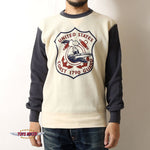 Load image into Gallery viewer, TOYS McCOY  BIG WAFFLE CREW NECK SHIRT SNOOPY &quot;U.S.COAST GUARD&quot; TMC2549
