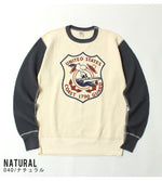 Load image into Gallery viewer, TOYS McCOY  BIG WAFFLE CREW NECK SHIRT SNOOPY &quot;U.S.COAST GUARD&quot; TMC2549
