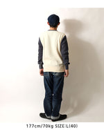 Load image into Gallery viewer, TOYS McCOY  BIG WAFFLE CREW NECK SHIRT SNOOPY &quot;U.S.COAST GUARD&quot; TMC2549
