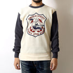 Load image into Gallery viewer, TOYS McCOY  BIG WAFFLE CREW NECK SHIRT SNOOPY &quot;U.S.COAST GUARD&quot; TMC2549
