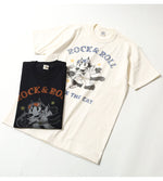 画像をギャラリービューアに読み込む, TOYS McCOY TMC2602  FELIX THE CAT TEE "ROCK &amp; ROLL"
